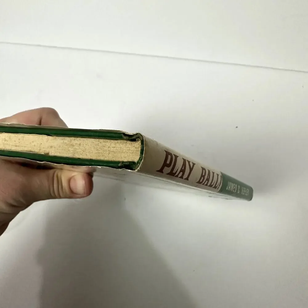 Play Ball! Book True Stories Faith in Action James Hefley Vintage Sports 1966